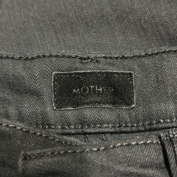 MOTHER Insider Crop Step Fray in Guilty Racer Jeans Size 26 - Picture 11 of 16